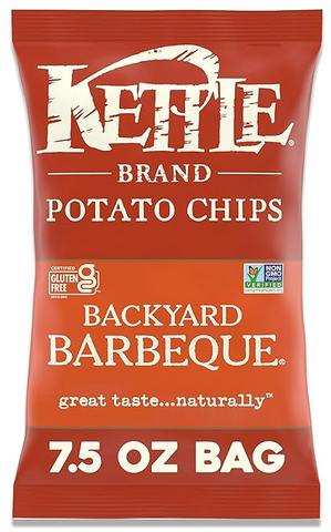 Kettle Brand Backyard Barbeque Kettle Potato Chips, 7.5 Oz