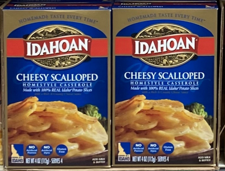 Idahoan Cheesy Scalloped Homestyle Casserole 4 oz