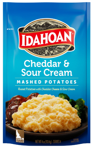 Idahoan Cheddar & Sour Cream Mashed Potatoes 4oz