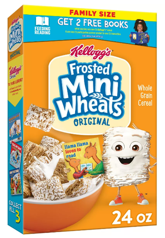 Kellogg's Frosted Mini-Wheats Original Breakfast Cereal, 24 oz