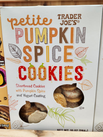 Trader Joe's Petite Pumpkin Spice Cookies 10 oz