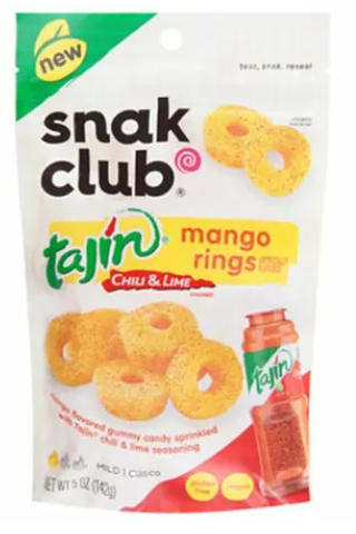 Snak Club Mango Rings 5 oz