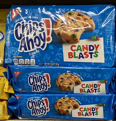 CHIPS AHOY! Candy Blasts Cookies, 12.4 oz