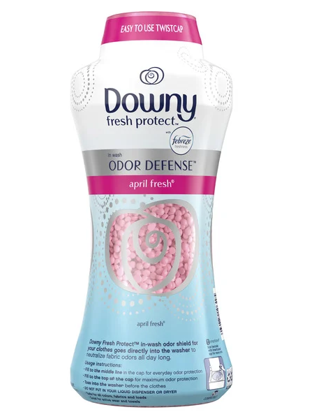 Downy Fresh Protect In Wash Booster Beads with Febreze, April Fresh Scent, 34 oz