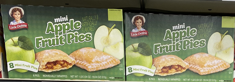 Little Debbie Mini Apple Fruit Pies 8 ct, 18.04 oz