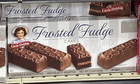 Little Debbie Frosted Fudge Cakes, 12 oz