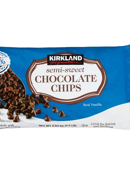 Kirkland Signature 51% Cacao Chocolate Chips, 4.5 lbs