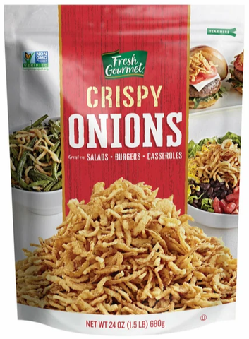 Costco Fresh Gourmet Crispy Onions, 24 oz