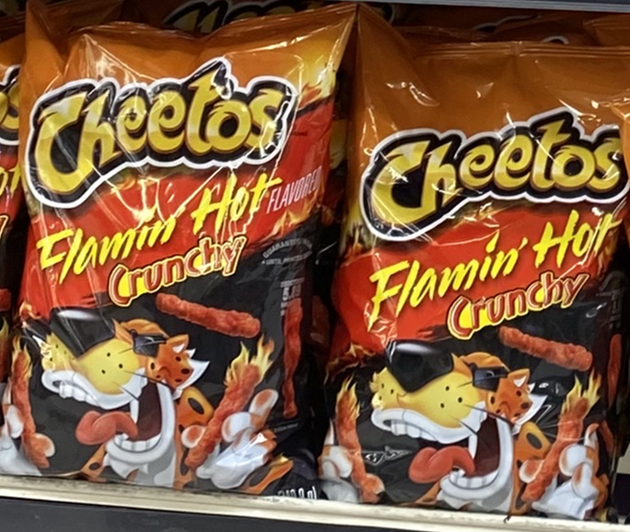 Cheetos Flamin' Hot Chips, 8.5oz Bag