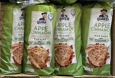 Quaker Gluten Free Rice Cakes, Apple Cinnamon