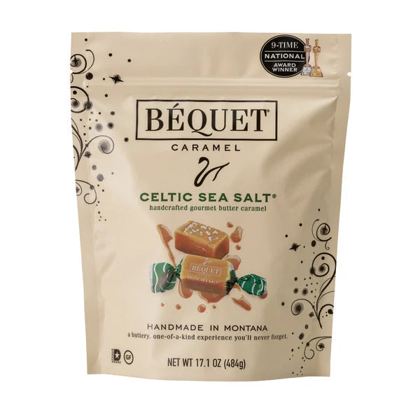 Bequet Caramel Sea Salt Caramels, 17.1 oz