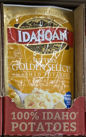 Idahoan Buttery Golden Selects Mashed Potatoes